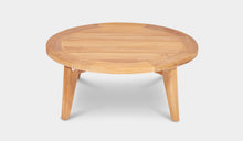 Load image into Gallery viewer, teak round coffee table