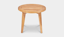 Load image into Gallery viewer, teak side nesting table
