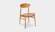 Load image into Gallery viewer, natural colour timber dining chair