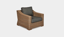 Load image into Gallery viewer, wicker 1 seater sofa  natural frame