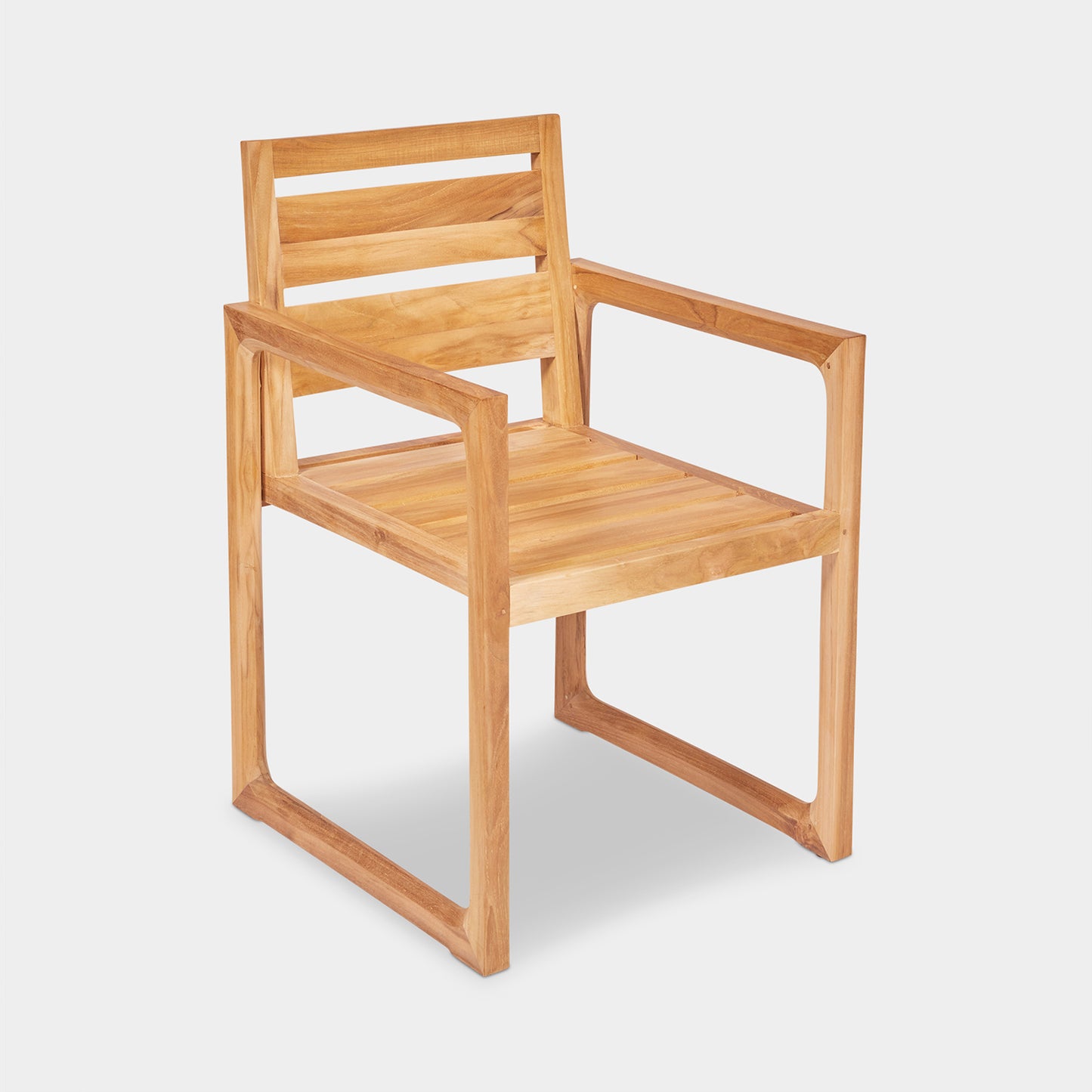 mykonos arm chair teak