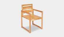 Load image into Gallery viewer, mykonos teak chair outdoor