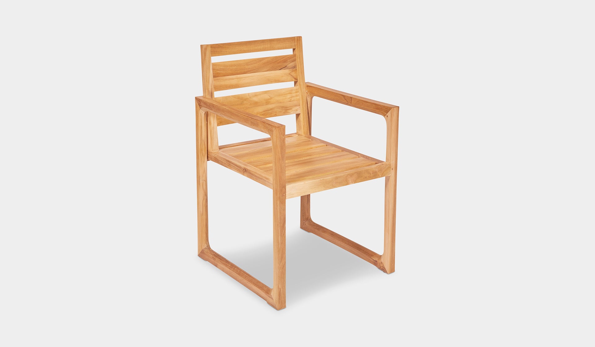 mykonos teak arm chair