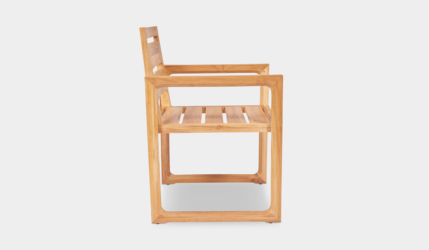 outdoor teak ski chair