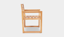 Load image into Gallery viewer, outdoor teak ski chair