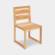 Load image into Gallery viewer, teak outdoor side chair