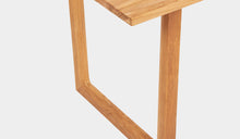 Load image into Gallery viewer, teak outdoor dining table u shape leg