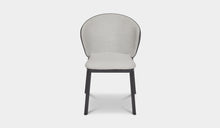Load image into Gallery viewer, charcoal outdoor fabric dining chair
