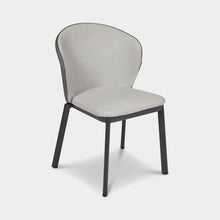 Load image into Gallery viewer, palma outdoor fabric chair with quick dry foam charcoal