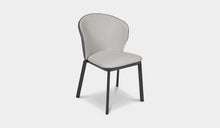 Load image into Gallery viewer, fabric outdoor dining chair charcoal