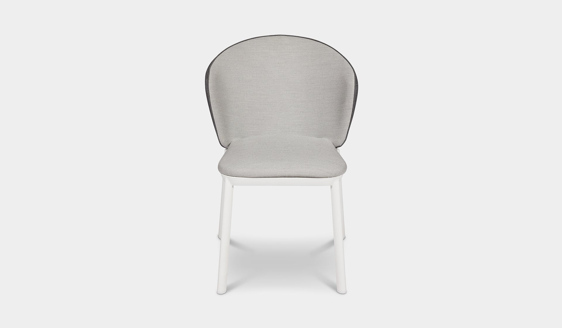 outdoor fabric chair white leg