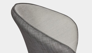 grey fabric outdoor dining chair palma
