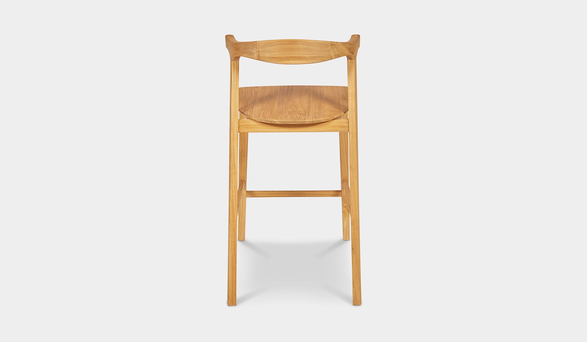 rio teak counter stool indoor