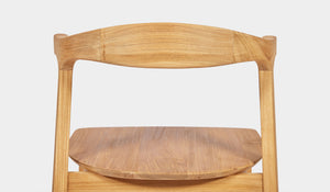 rio teak counter stool indoor