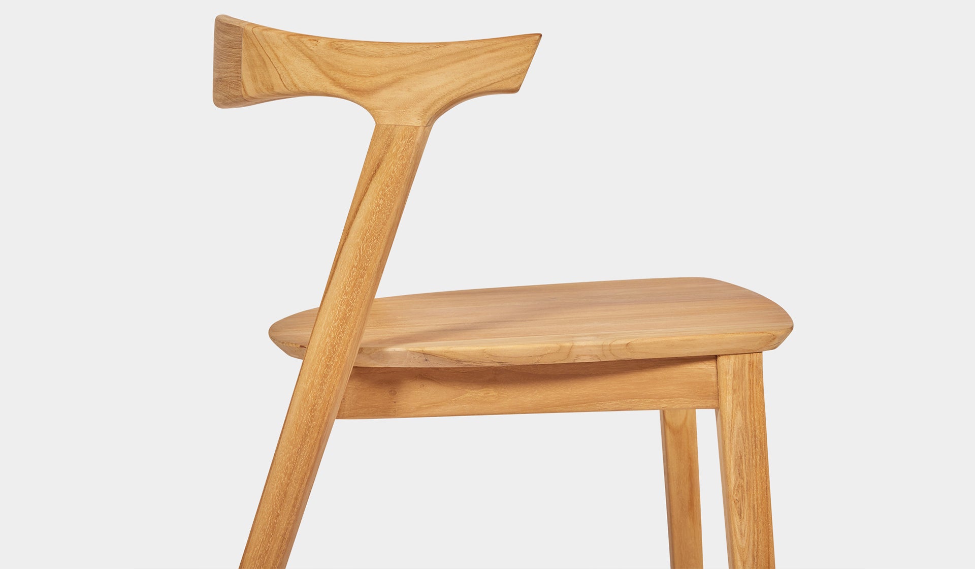 rio teak counter stool indoor