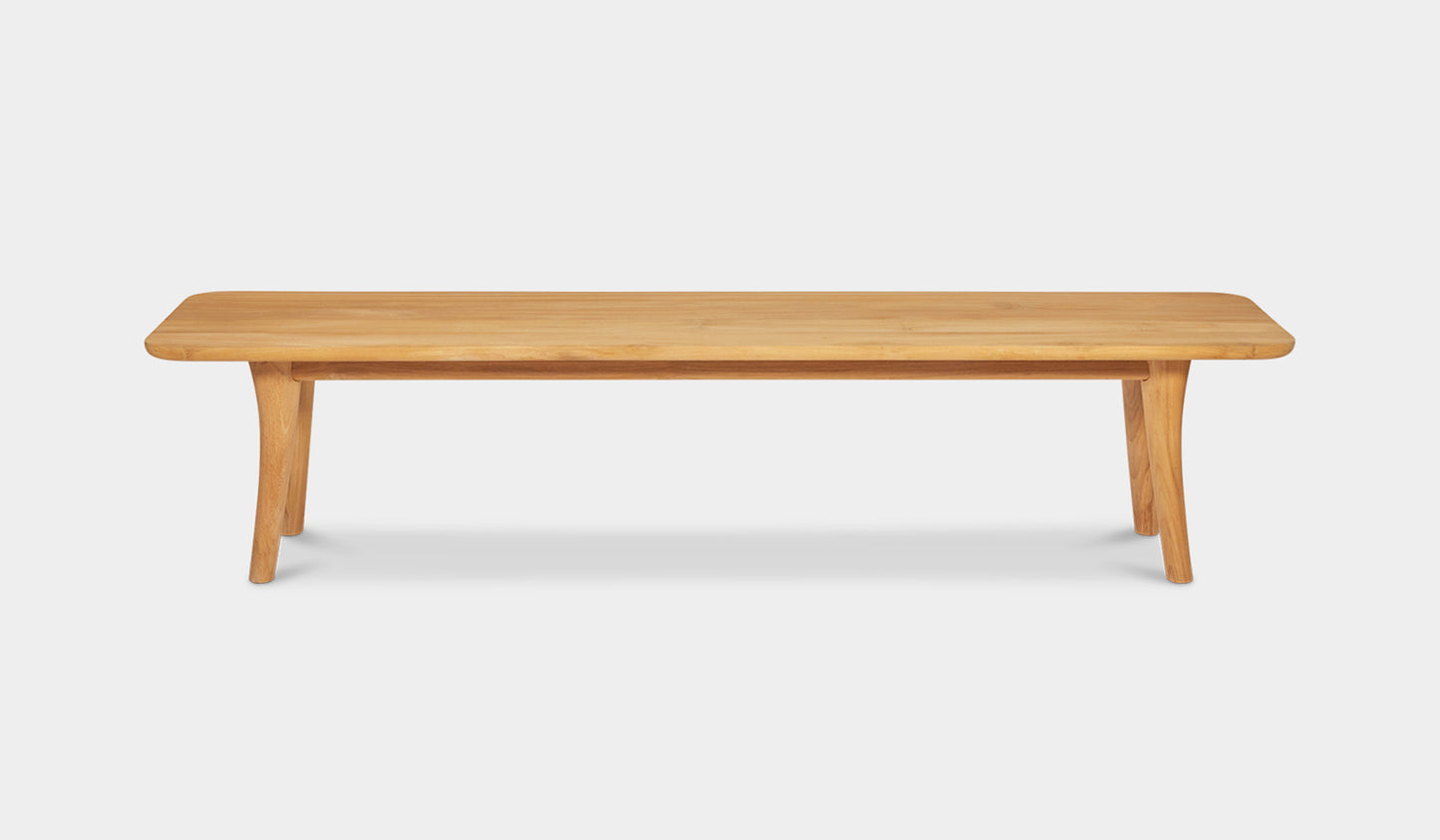 rio indoor teak dining bench