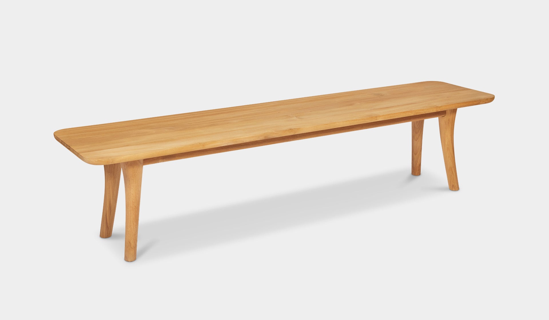 rio indoor teak dining bench