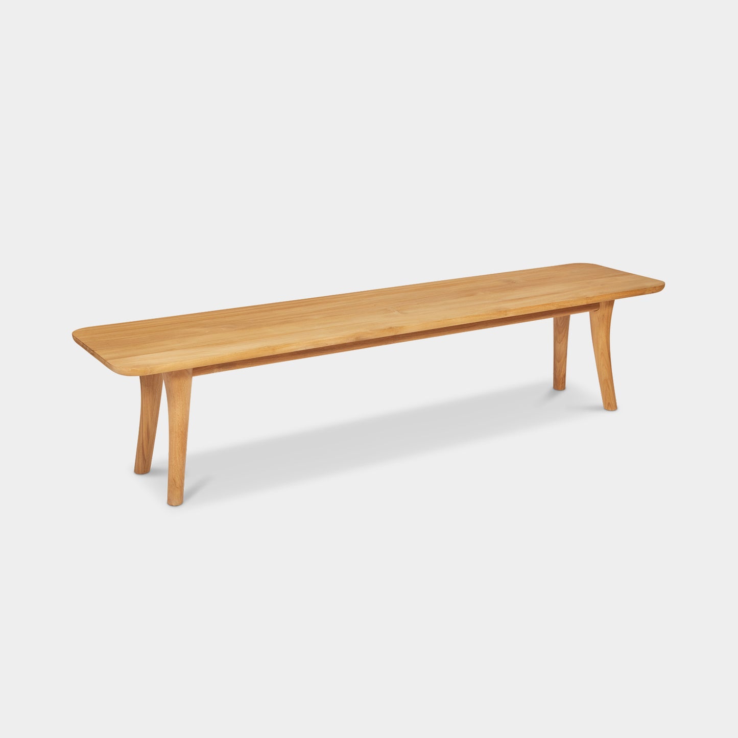 rio indoor teak dining bench