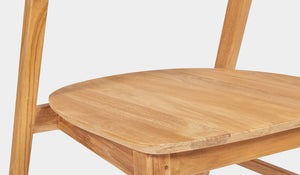 rio indoor teak dining chair
