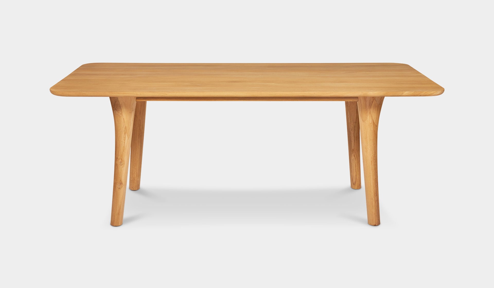 rio indoor teak dining table