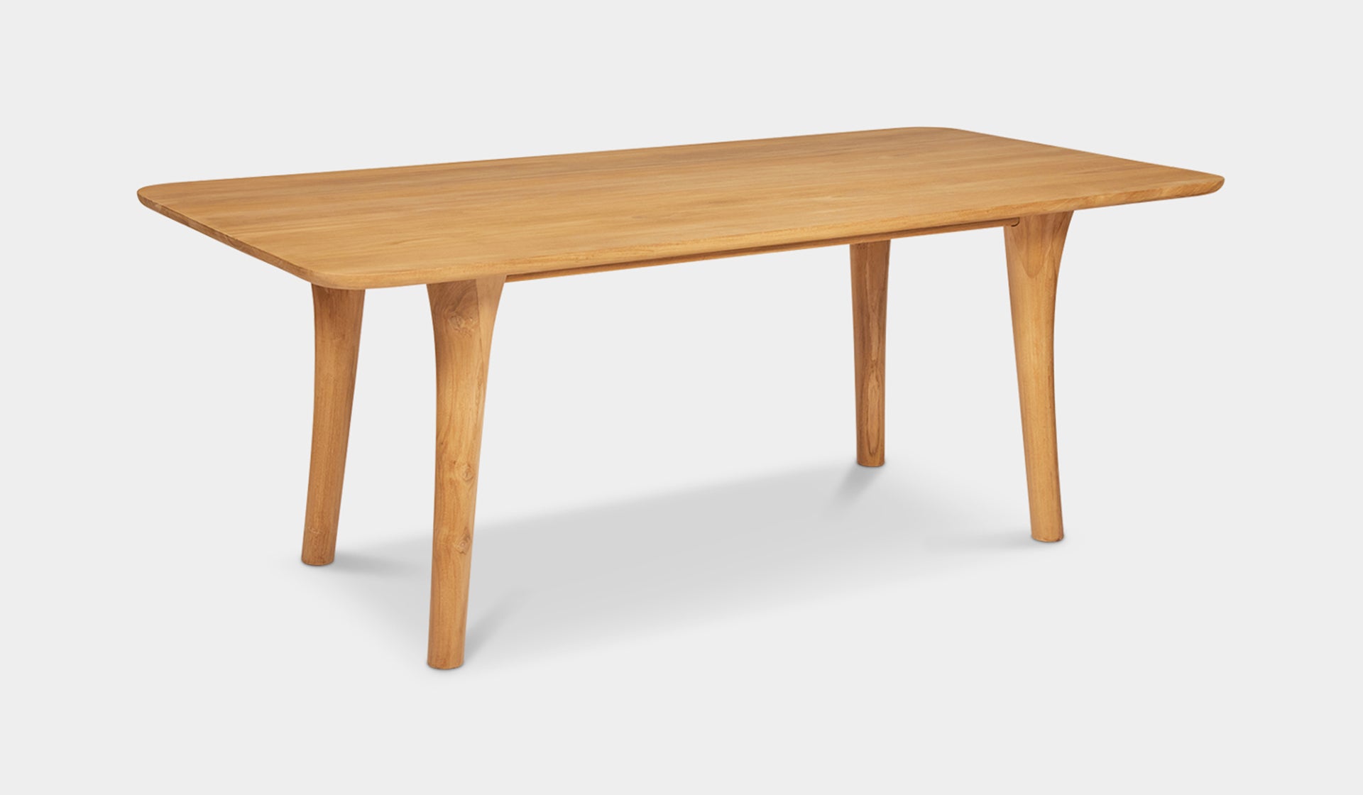 rio indoor teak dining table