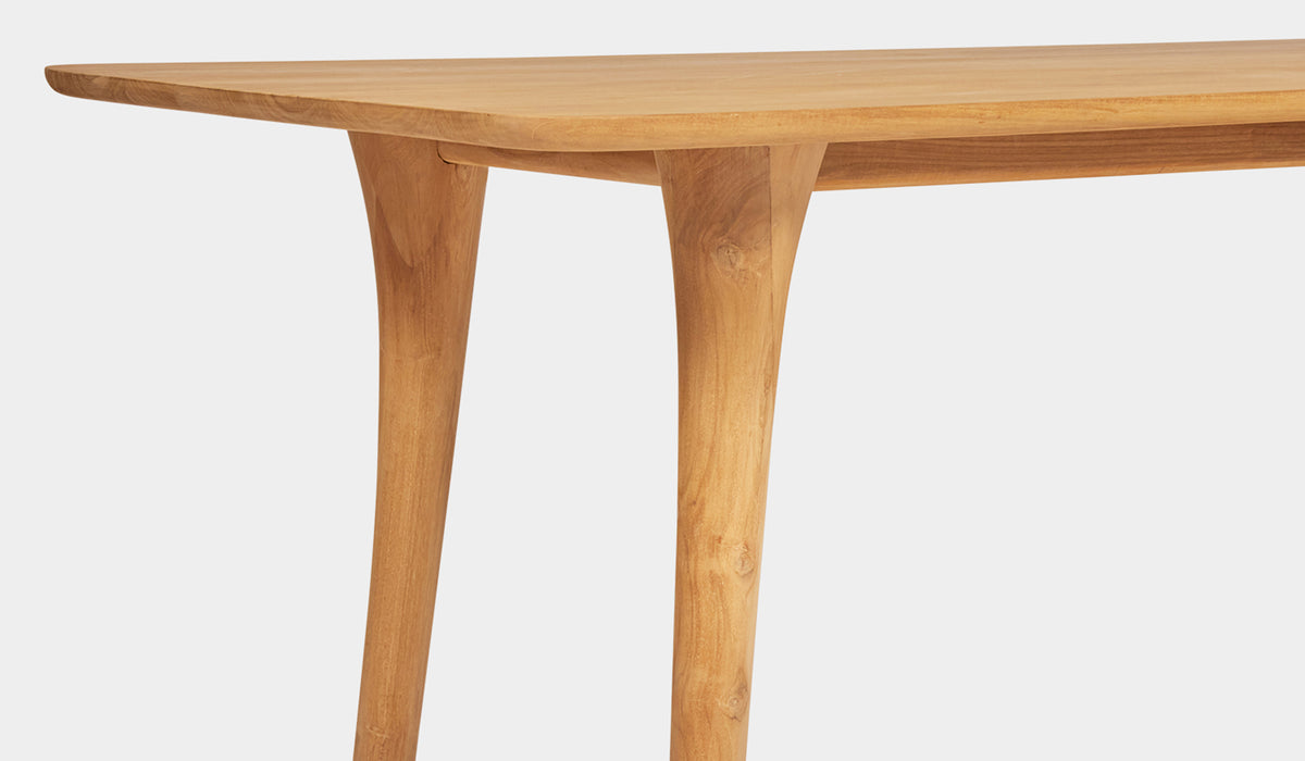The Range Rio Table Rio Teak Indoor Dining Table 240cm – Woodbury Furniture