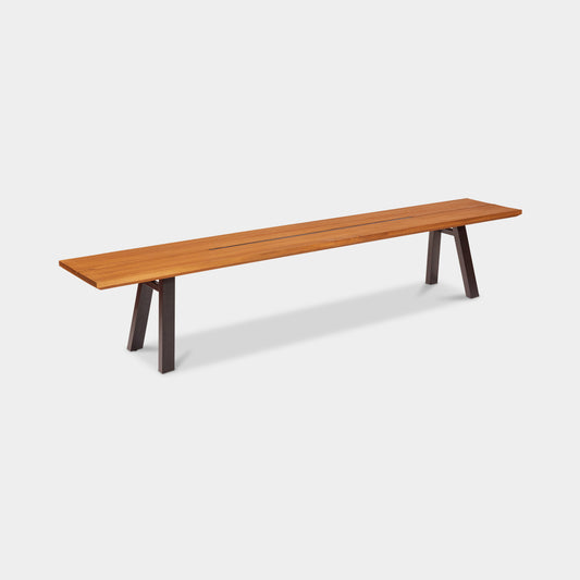 rockdale teak outdoor bench seat