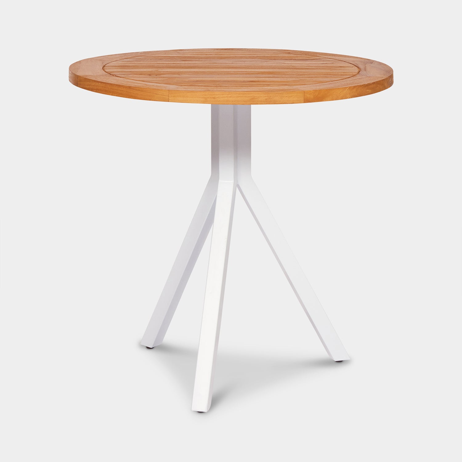 white 80cm bistro table