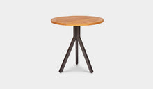Load image into Gallery viewer, teak bistro dining table 80cm