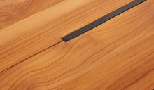 Load image into Gallery viewer, outdoor timber table top black strip