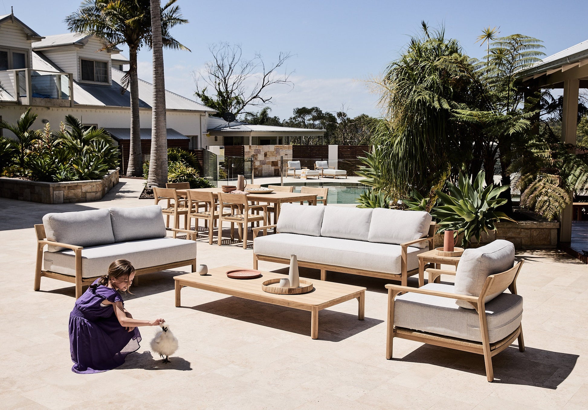 Saint Tropez 2 Seater Outdoor Sofa