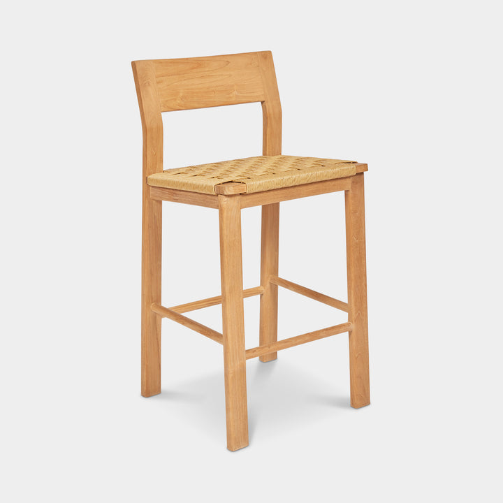 Saint Tropez Outdoor Bar Stool Teak