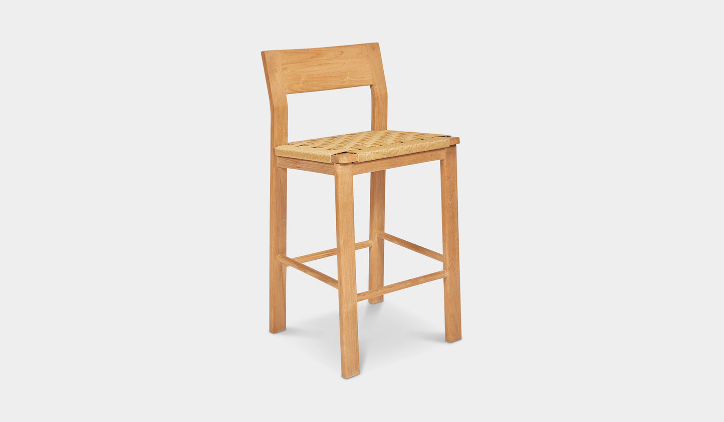 Saint Tropez Outdoor Bar Stool Teak