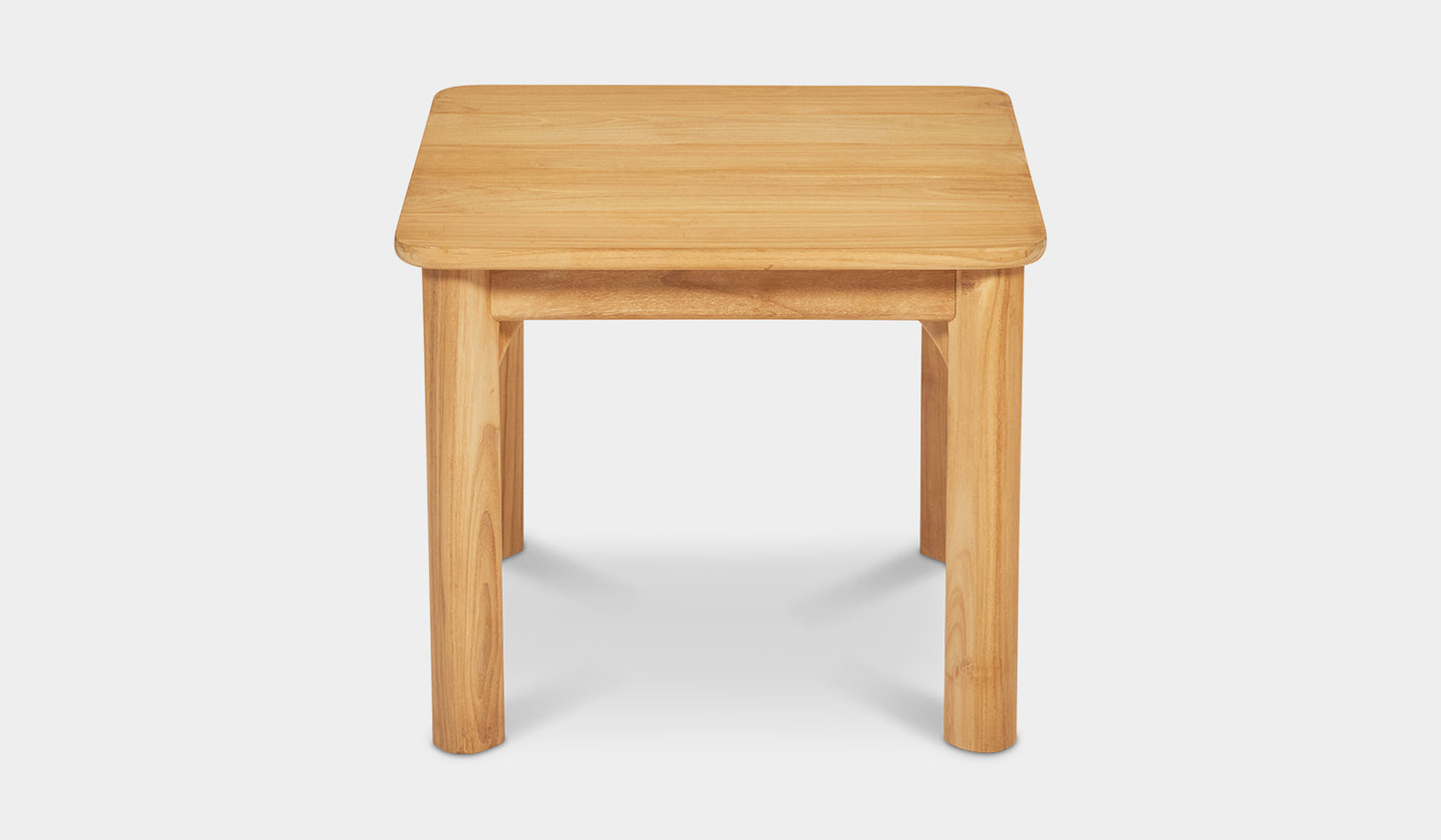 saint tropez outdoor side table teak