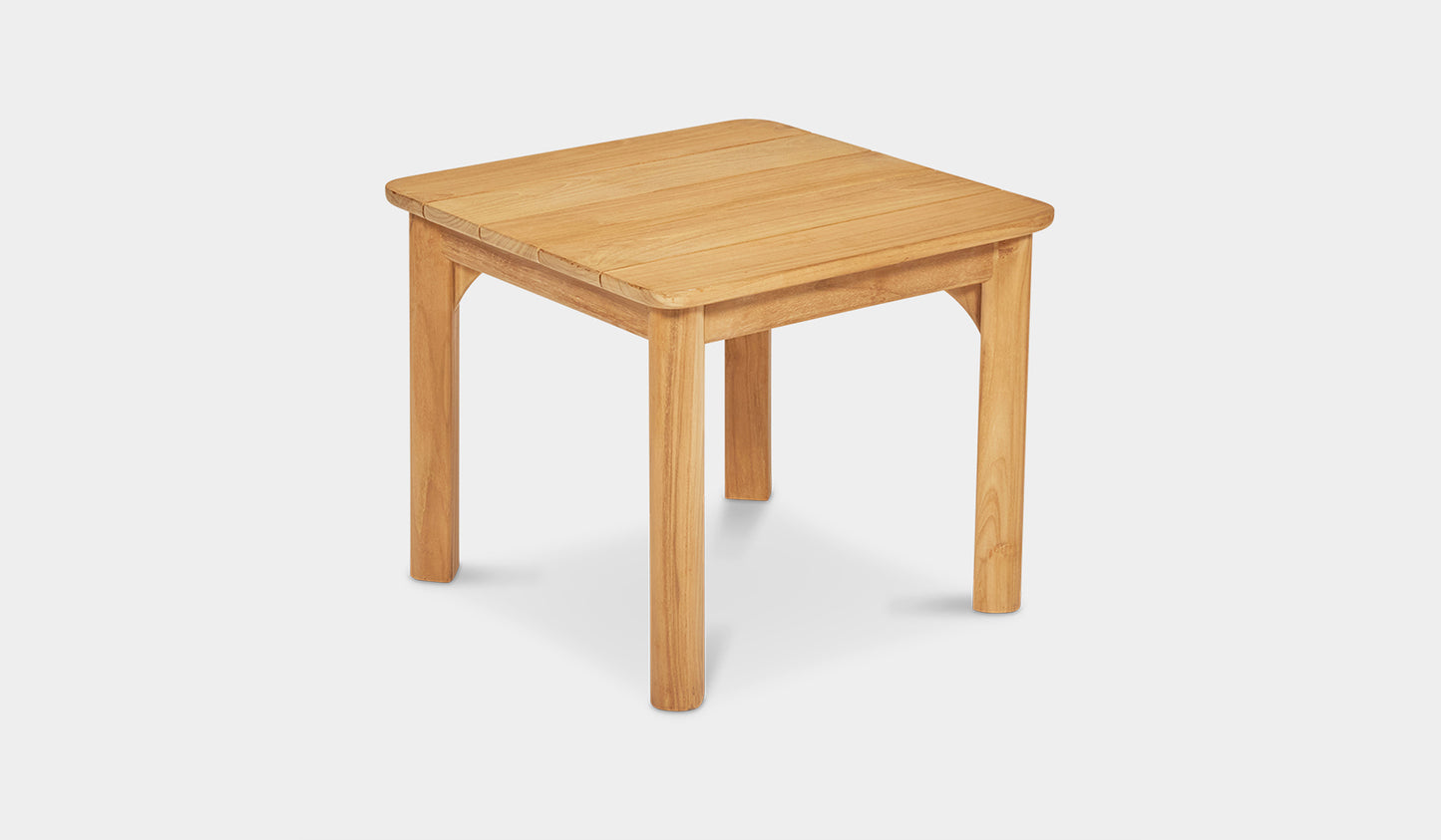 saint tropez outdoor side table teak