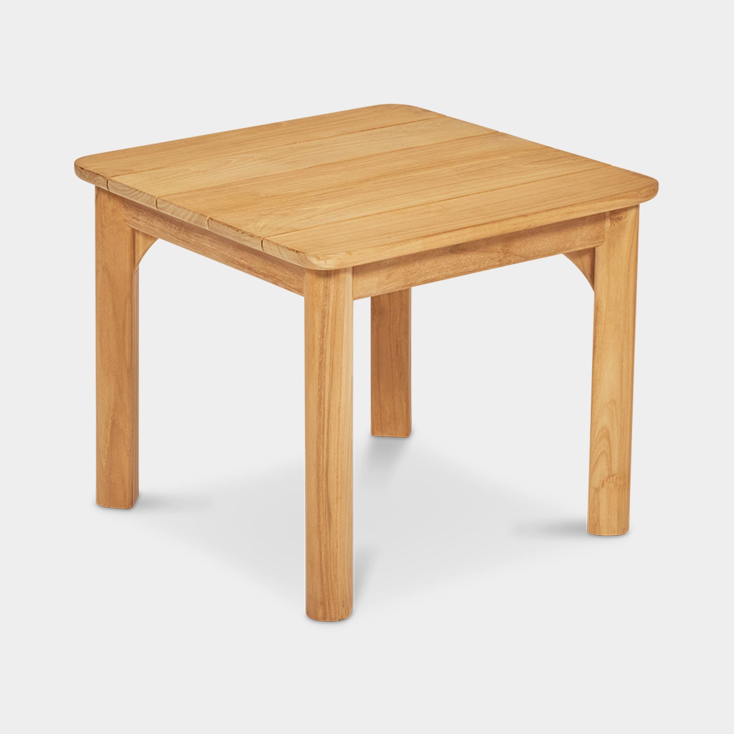 saint tropez outdoor side table teak