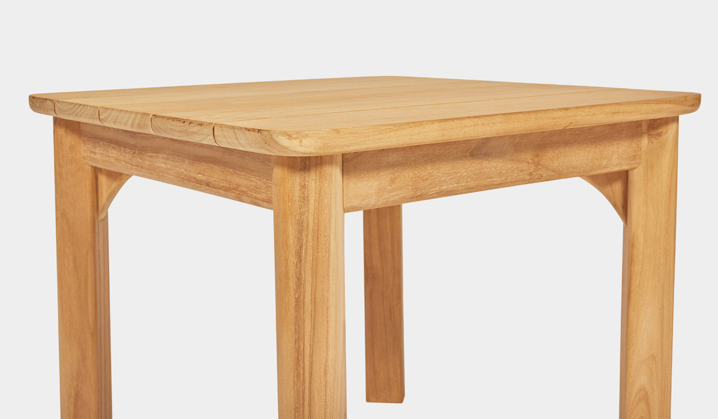 saint tropez outdoor side table teak