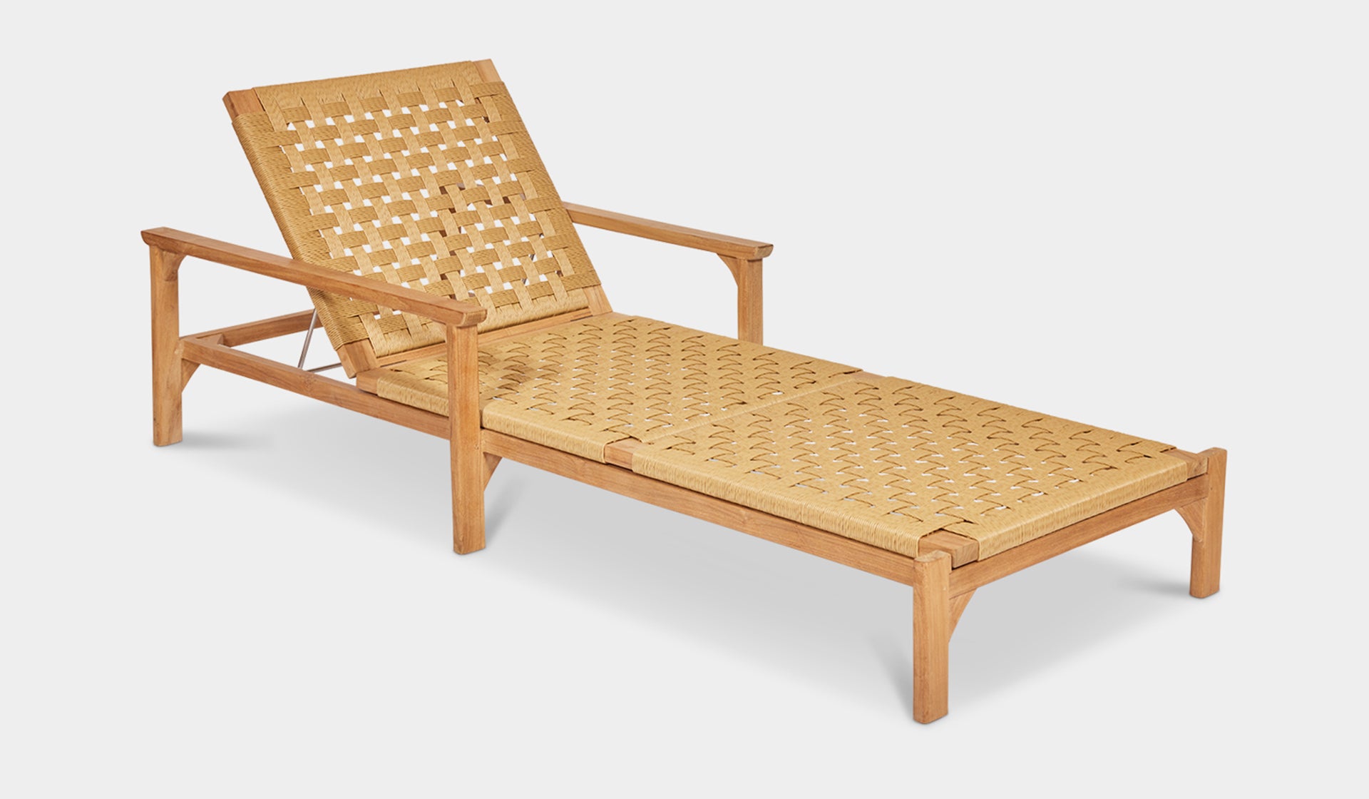 Saint Tropez Teak Sun Lounger 