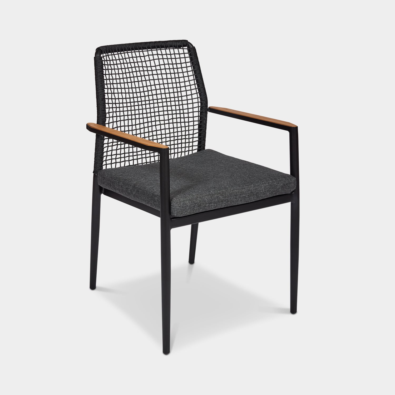 Santiago Outdoor Arm Chair Rope and Aluminium 