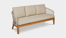 Load image into Gallery viewer, Santorini Rope 3 Seater Sofa with Teak Base