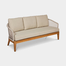 Load image into Gallery viewer, Santorini Rope 3 Seater Sofa with Teak Base