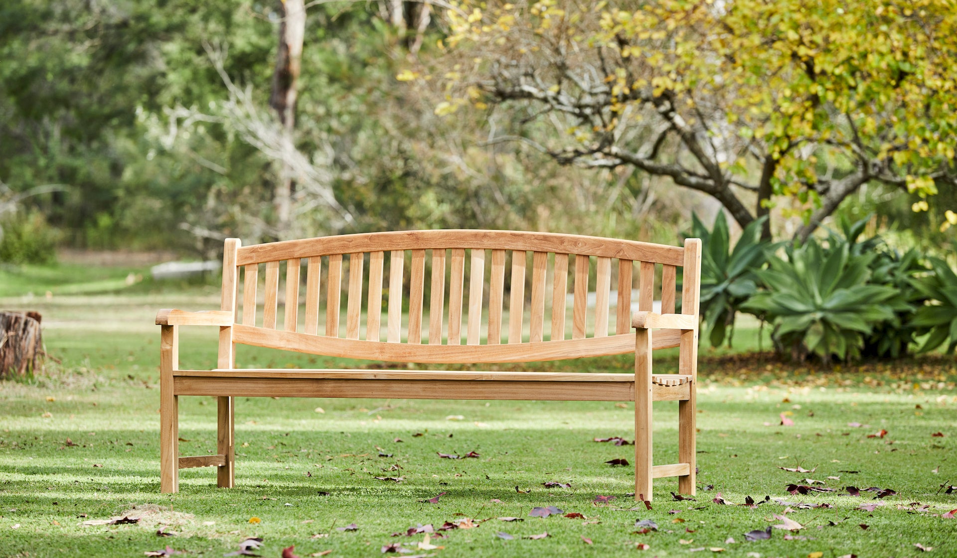 teak outdoor sitting bench