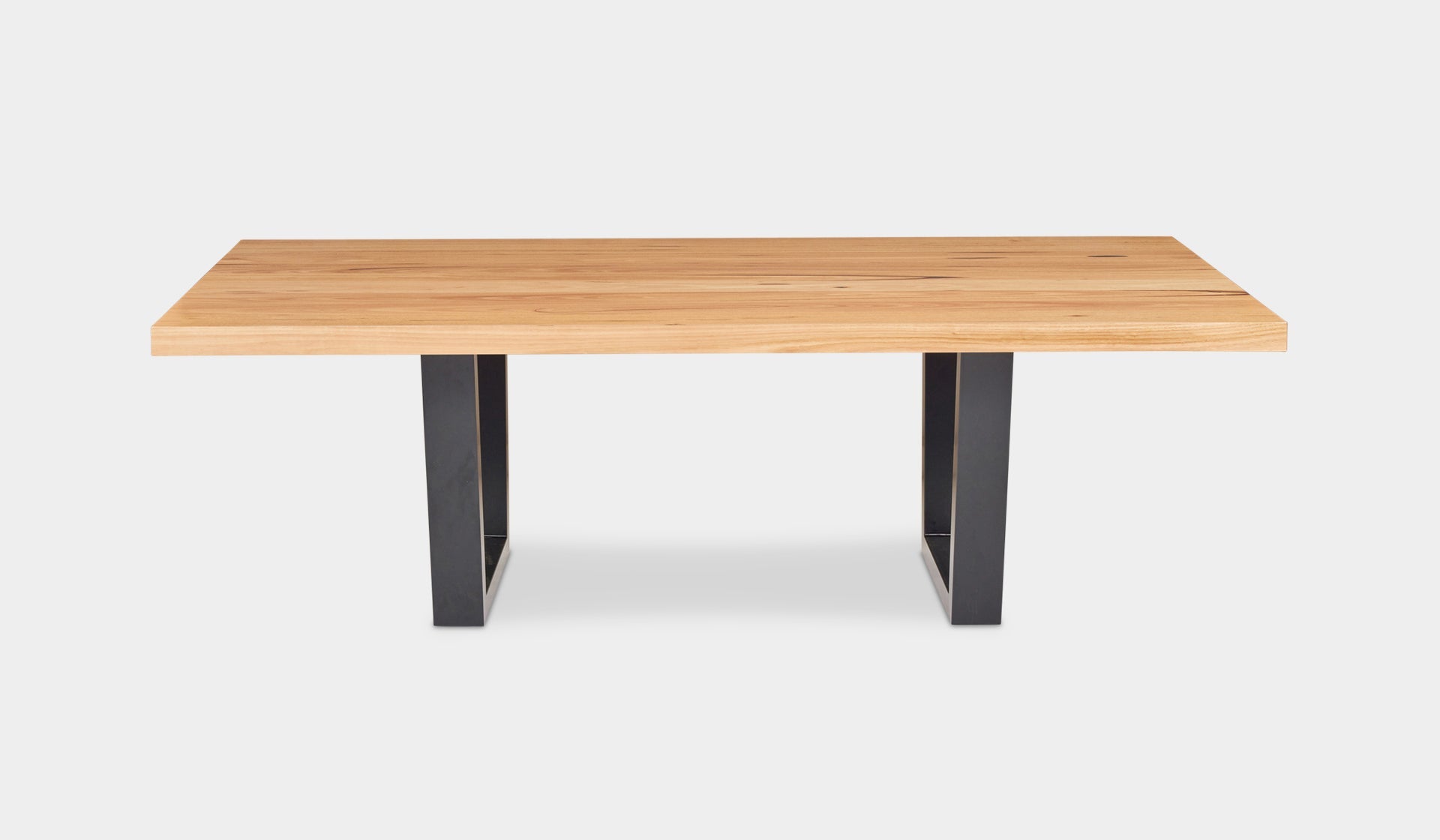 Arcadia Messmate Dining Table U Shape Metal Leg 240cm
