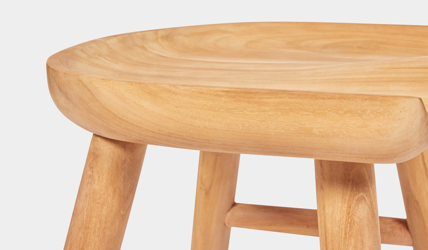 teak counter stool