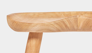 counter stool in teak