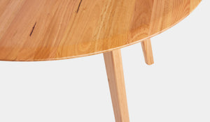 round edge natural messmate table