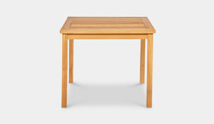 Square Bistro Teak Outdoor Dining Table 2
