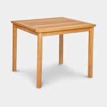 Load image into Gallery viewer, Square Bistro Teak Outdoor Dining Table 1
