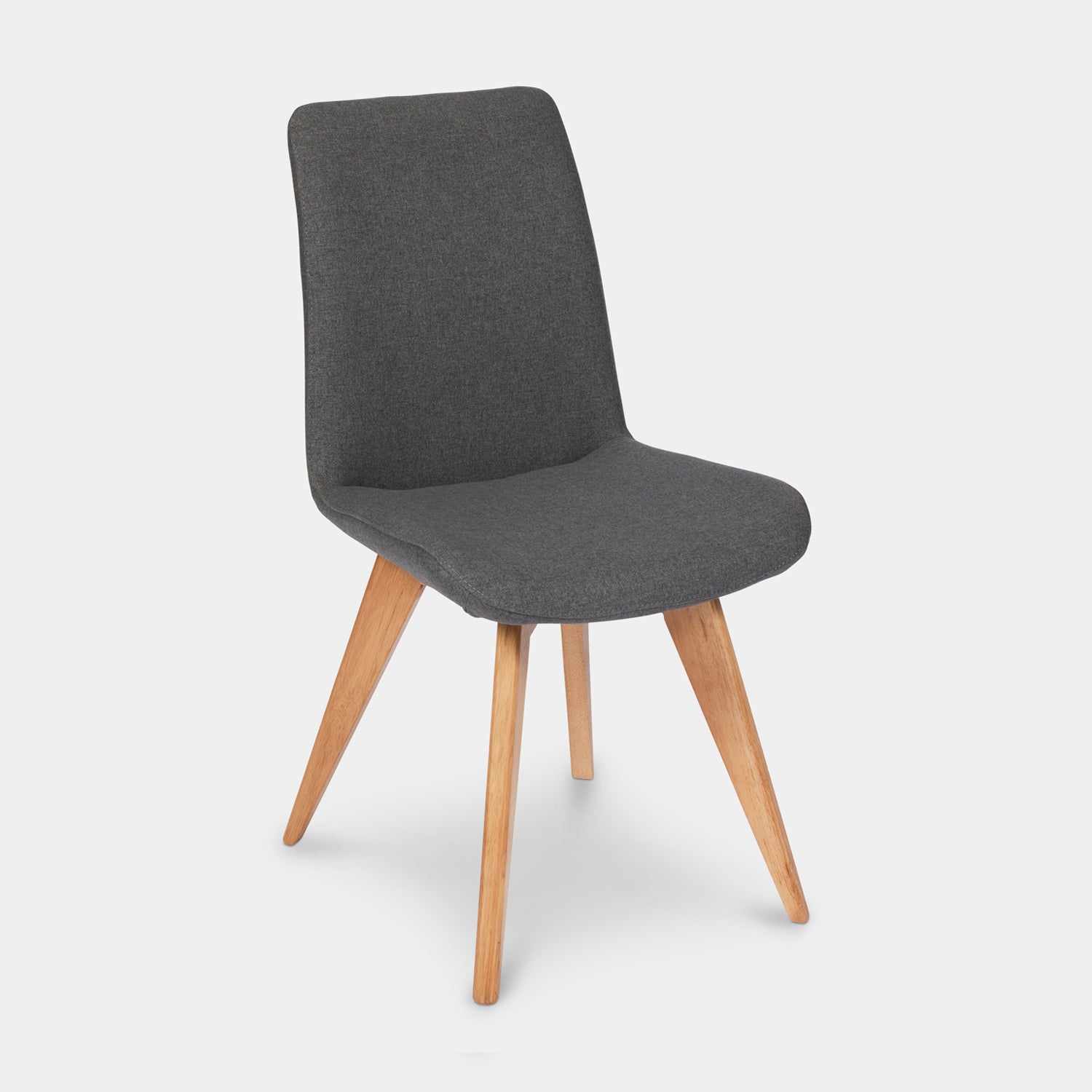 Dee Why fabric indoor dining chair charcoal