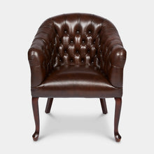Load image into Gallery viewer, Chesterfield-Leather-Wellington-Tub-Chair-r1